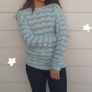Teal Sweater by Metaphor